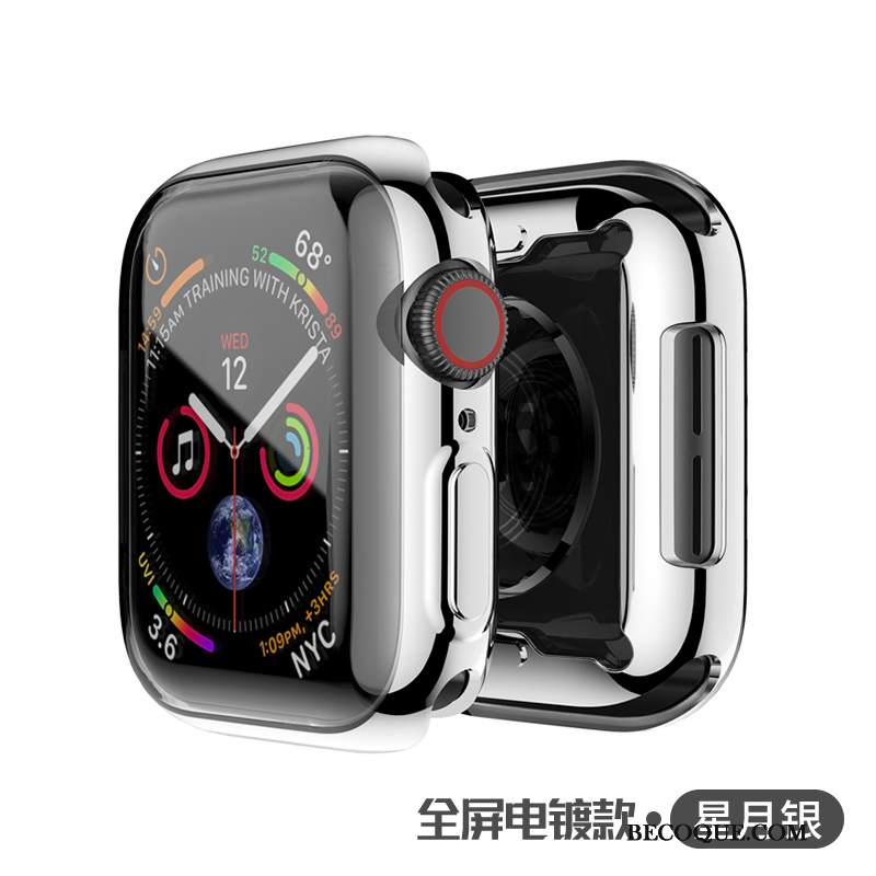 Futerał Apple Watch Series 1 Metal Każdego Dnia Poszycie, Etui Apple Watch Series 1 Torby Srebro Przezroczysty