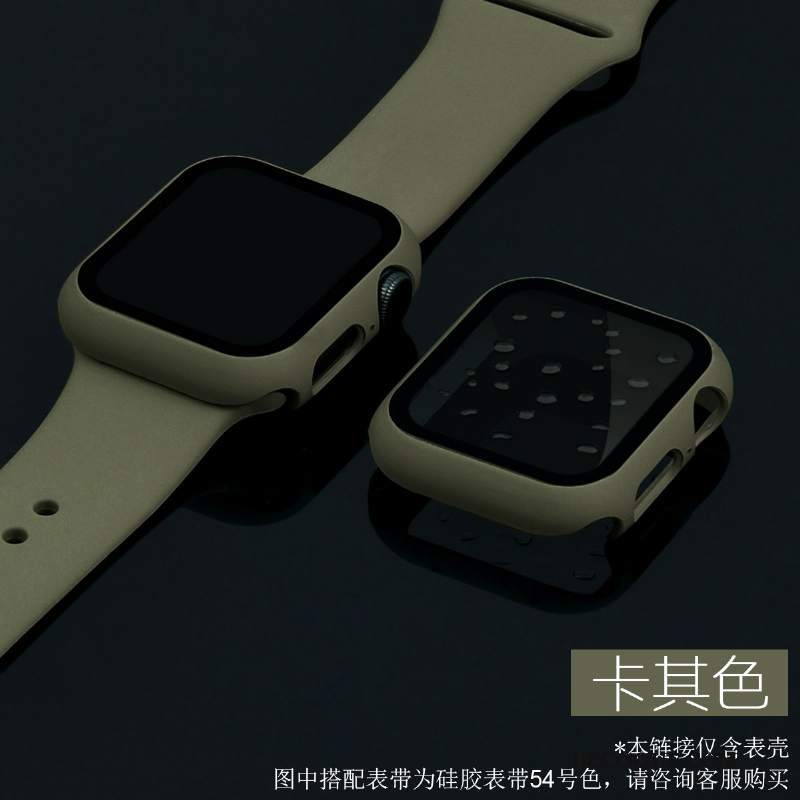Futerał Apple Watch Series 5 Torby Cienkie Filmy, Etui Apple Watch Series 5 Ochraniacz Niebieski Trudno
