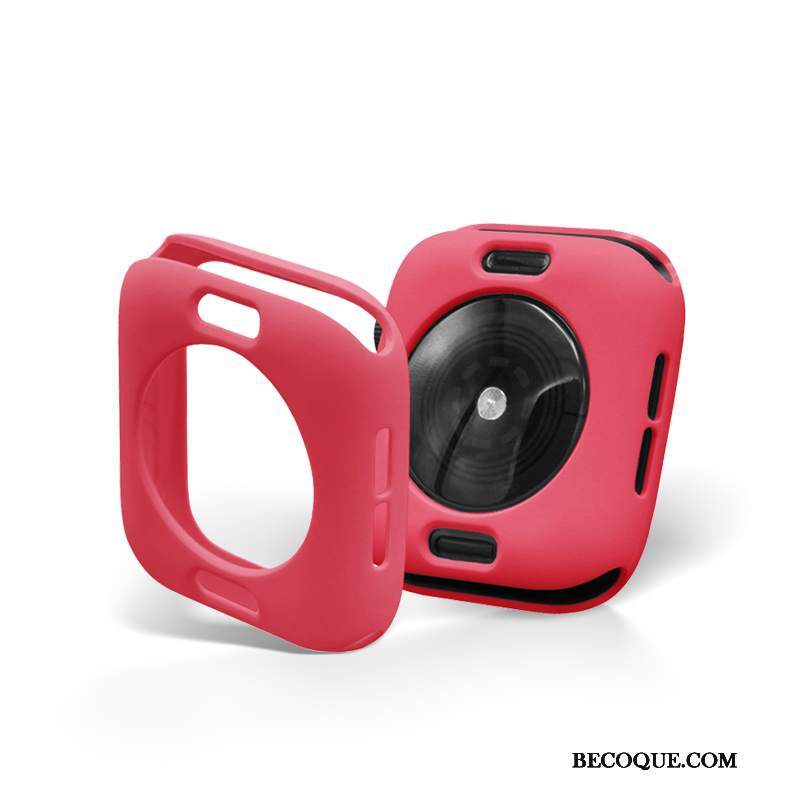 Futerał Apple Watch Series 5 Torby Czerwony Cienkie, Etui Apple Watch Series 5 Silikonowe Filmy Akcesoria