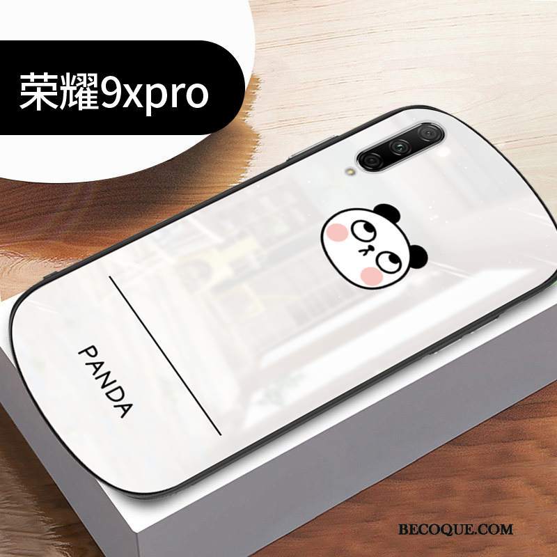 Futerał Honor 9x Pro Torby Szkłona Telefon, Etui Honor 9x Pro Kreatywne Biały Osobowość
