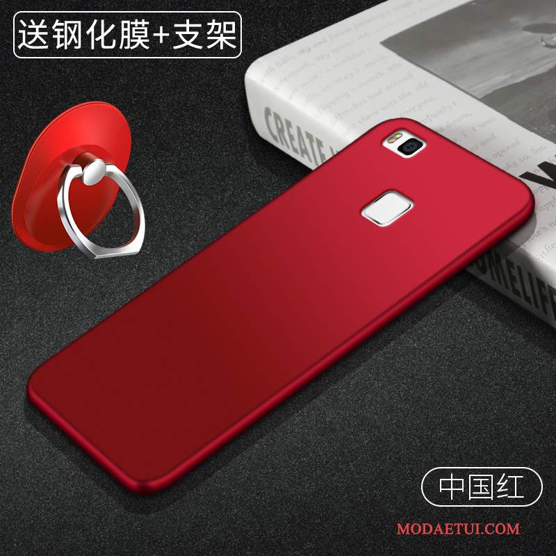 Futerał Huawei G9 Lite Silikonowe Na Telefon Proste, Etui Huawei G9 Lite Ochraniacz Młodzież Czerwony