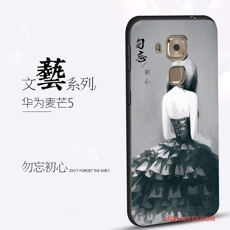 Futerał Huawei G9 Plus Kreatywne Osobowość Sztuka, Etui Huawei G9 Plus Silikonowe Tendencjana Telefon