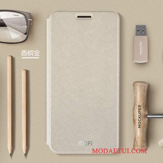 Futerał Huawei G9 Plus Skóra Anti-fallna Telefon, Etui Huawei G9 Plus Silikonowe Różowe Złoto