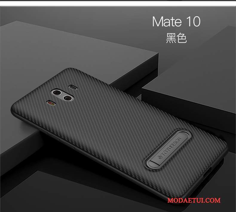 Futerał Huawei Mate 10 Wspornik Wzórna Telefon, Etui Huawei Mate 10 Miękki Anti-fall Czerwony
