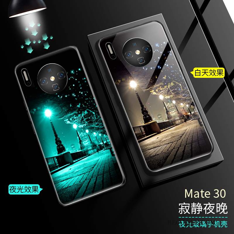 Futerał Huawei Mate 30 Cienkie Anti-fall, Etui Huawei Mate 30 Na Telefon Świecące