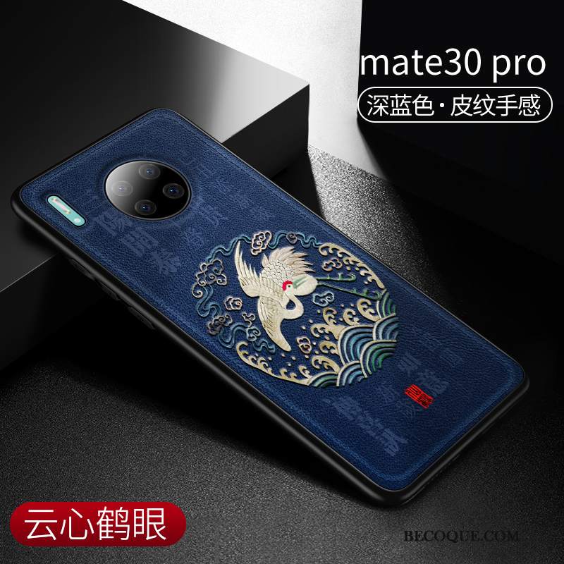 Futerał Huawei Mate 30 Pro Skóra Na Telefon Anti-fall, Etui Huawei Mate 30 Pro Ochraniacz Zielony Nowy