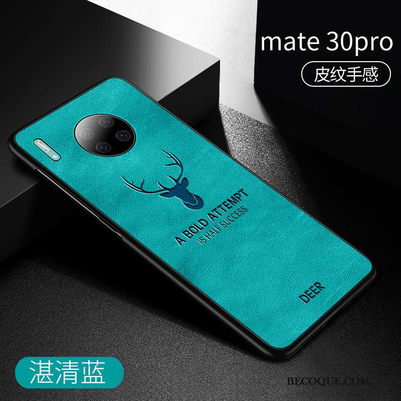 Futerał Huawei Mate 30 Pro Torby Niebieski Anti-fall, Etui Huawei Mate 30 Pro Silikonowe Cienkie Modna Marka
