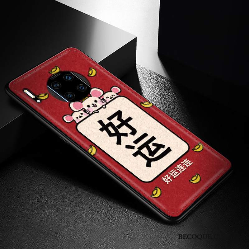 Futerał Huawei Mate 30 Rs Ochraniacz Na Telefon Nowy, Etui Huawei Mate 30 Rs Kreatywne Czerwony Anti-fall