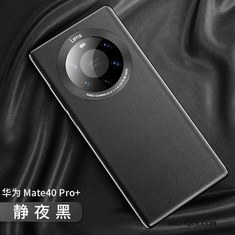 Futerał Huawei Mate 40 Pro+ Kreatywne Niebieski Anti-fall, Etui Huawei Mate 40 Pro+ Skóra Modna Markana Telefon