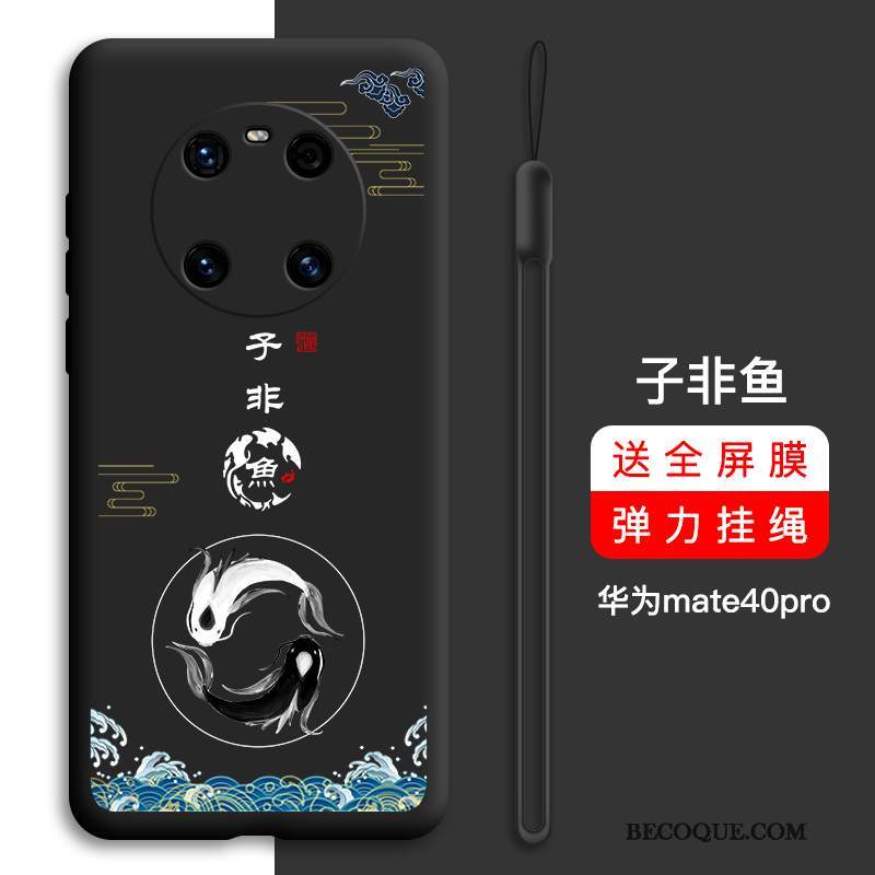 Futerał Huawei Mate 40 Pro Ochraniacz Anti-fall Czerwony Netto, Etui Huawei Mate 40 Pro Torby Cienkiena Telefon
