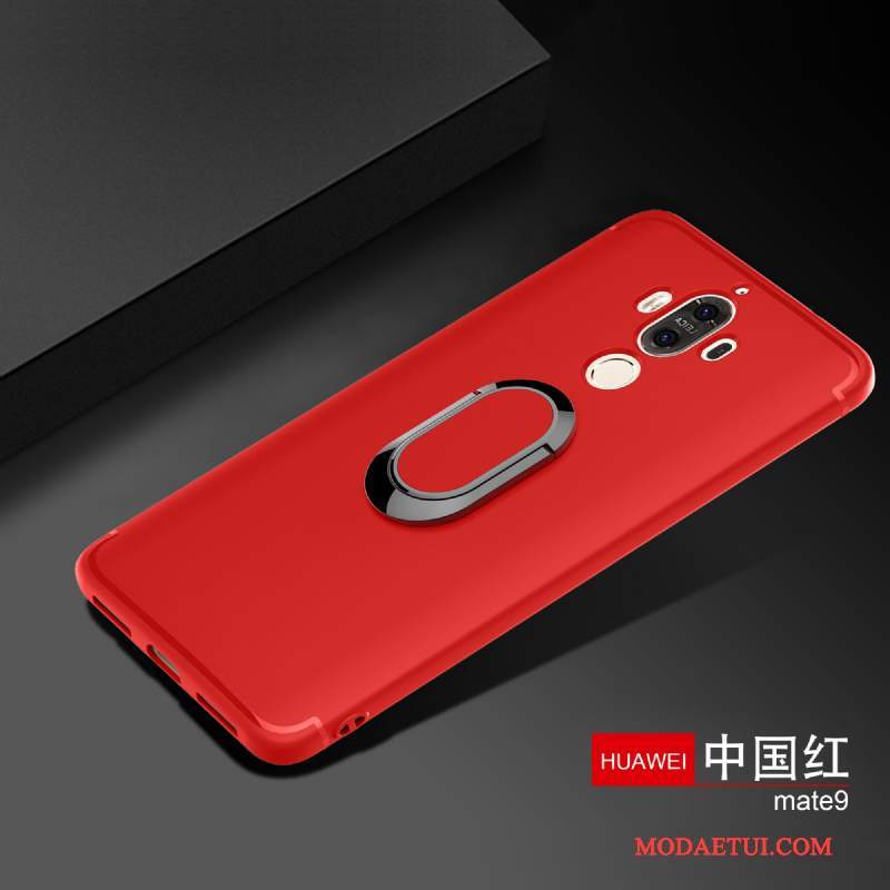 Futerał Huawei Mate 9 Ochraniacz Ring Czarny, Etui Huawei Mate 9 Cienkiena Telefon