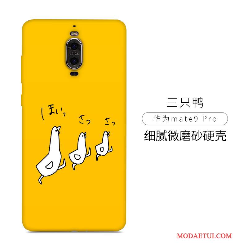 Futerał Huawei Mate 9 Pro Silikonowe Na Telefon Osobowość, Etui Huawei Mate 9 Pro Torby Żółty Nowy