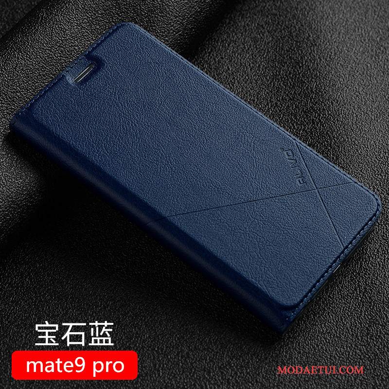 Futerał Huawei Mate 9 Pro Skóra Anti-fallna Telefon, Etui Huawei Mate 9 Pro Ochraniacz Czarny
