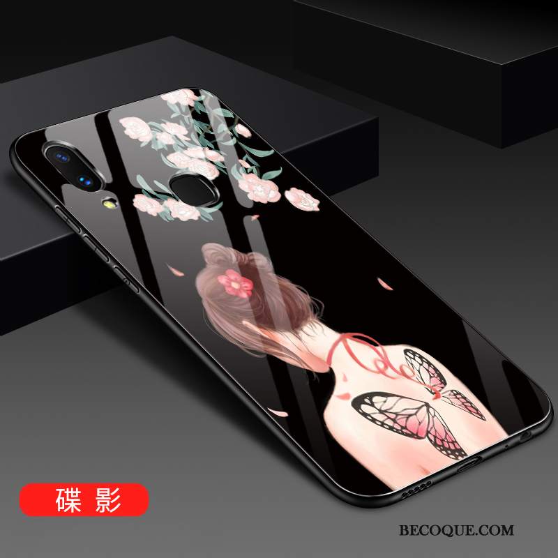 Futerał Huawei P Smart+ Kreatywne Lekki I Cienki Różowe, Etui Huawei P Smart+ Silikonowe Szkłona Telefon