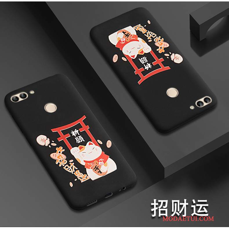 Futerał Huawei P Smart Kreskówka Czerwony Tendencja, Etui Huawei P Smart Silikonowe Nowy Anti-fall