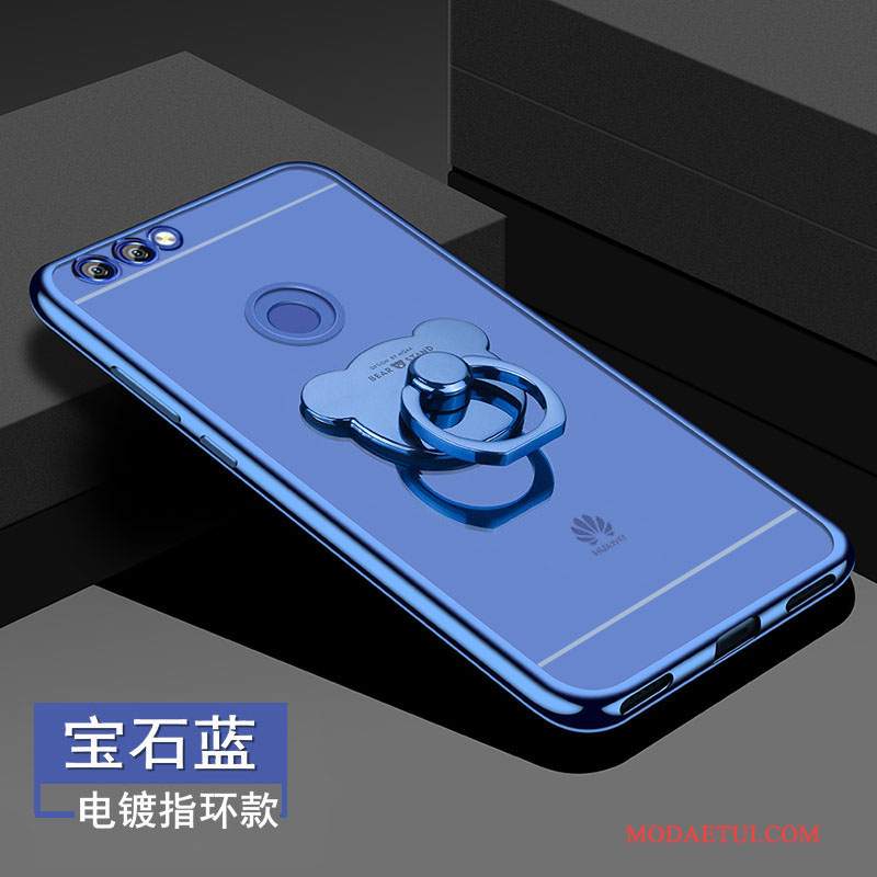Futerał Huawei P Smart Ochraniacz Niebieskina Telefon, Etui Huawei P Smart Miękki Anti-fall Przezroczysty