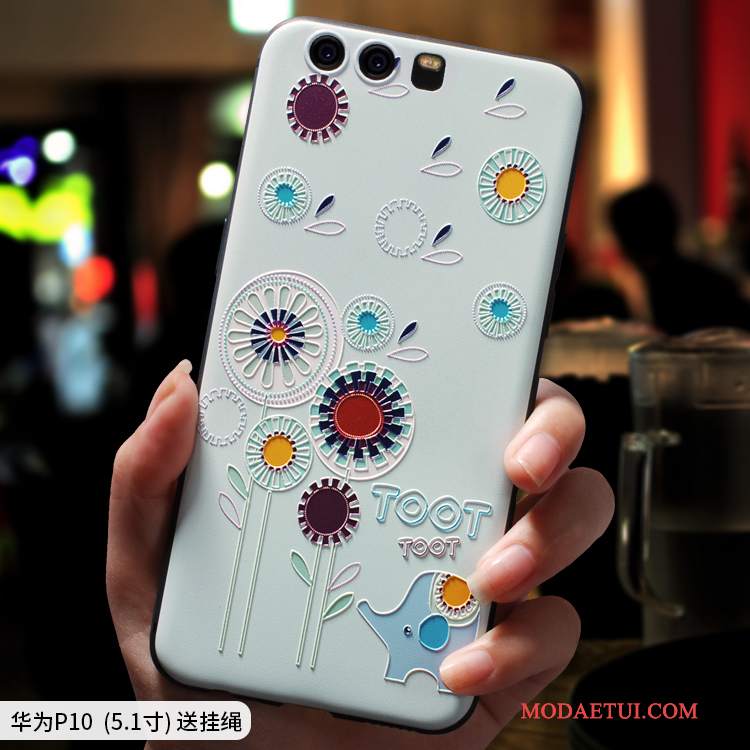 Futerał Huawei P10 Plus Silikonowe Piękny Osobowość, Etui Huawei P10 Plus Kreskówka Na Telefon Wiszące Ozdoby