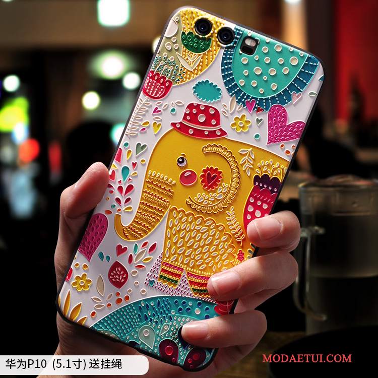 Futerał Huawei P10 Silikonowe Osobowość Tendencja, Etui Huawei P10 Kreatywne Nubukuna Telefon