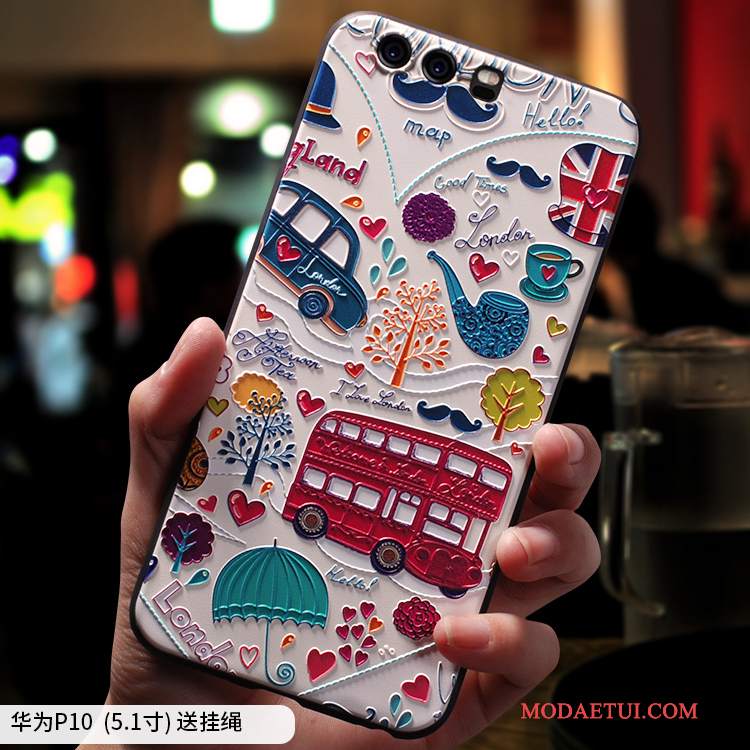 Futerał Huawei P10 Silikonowe Osobowość Tendencja, Etui Huawei P10 Kreatywne Nubukuna Telefon