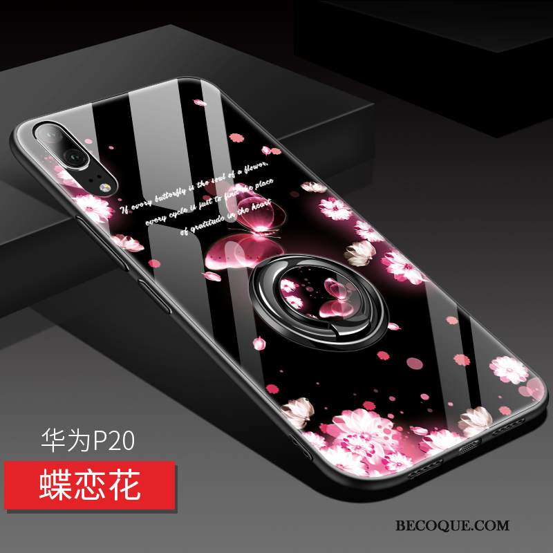 Futerał Huawei P20 Kreatywne Osobowość Czerwony Netto, Etui Huawei P20 Torby Modna Marka Zielony