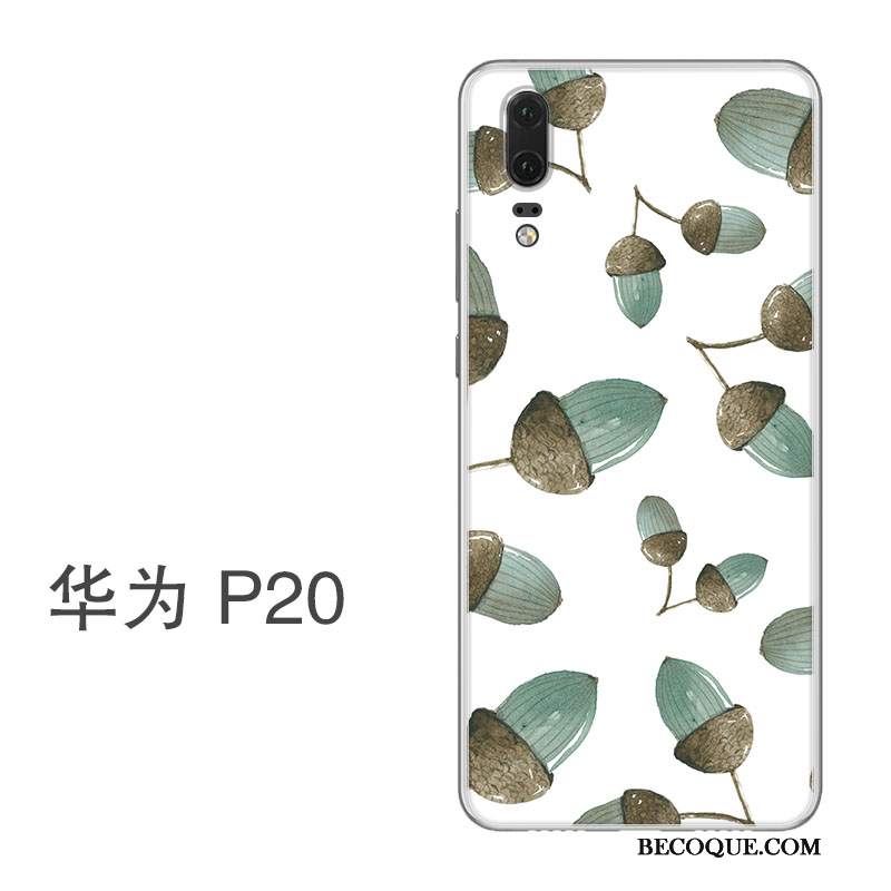 Futerał Huawei P20 Silikonowe Świeży Wiszące Ozdoby, Etui Huawei P20 Torby Tendencjana Telefon