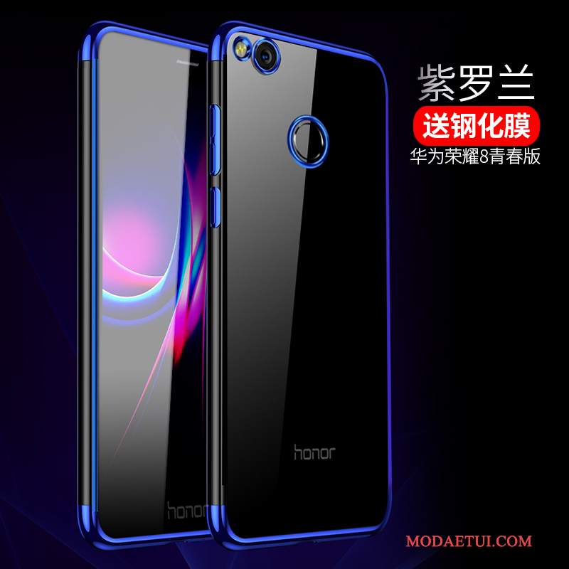 Futerał Huawei P8 Lite 2017 Miękki Niebieski Anti-fall, Etui Huawei P8 Lite 2017 Torby Cienkiena Telefon