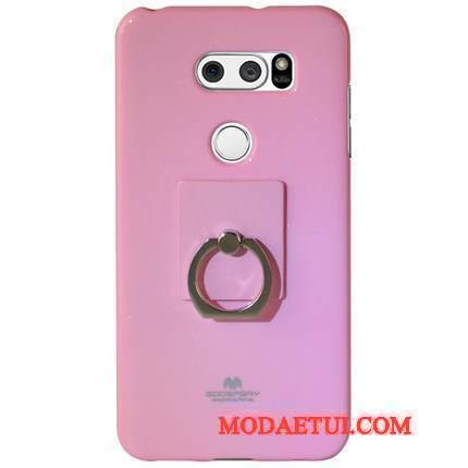 Futerał Lg V30 Silikonowe Anti-fallna Telefon, Etui Lg V30 Miękki Różowe Cienkie