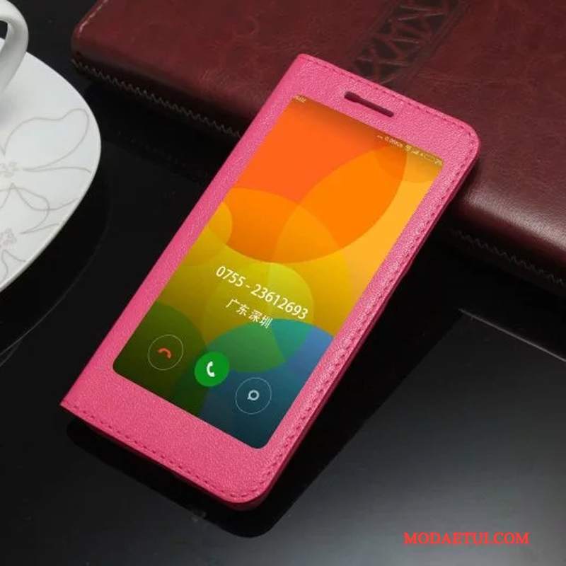 Futerał Mi 5 Skóra Anti-fall Mały, Etui Mi 5 Kolor Windowsna Telefon