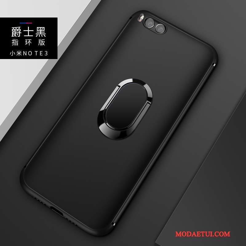 Futerał Mi Note 3 Miękki Czarny Cienkie, Etui Mi Note 3 Silikonowe Na Telefon Mały