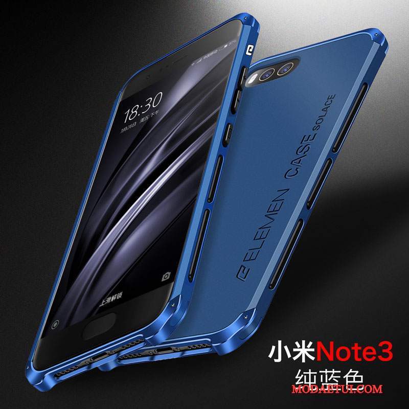 Futerał Mi Note 3 Silikonowe Trudno Nubuku, Etui Mi Note 3 Metal Tendencja Anti-fall