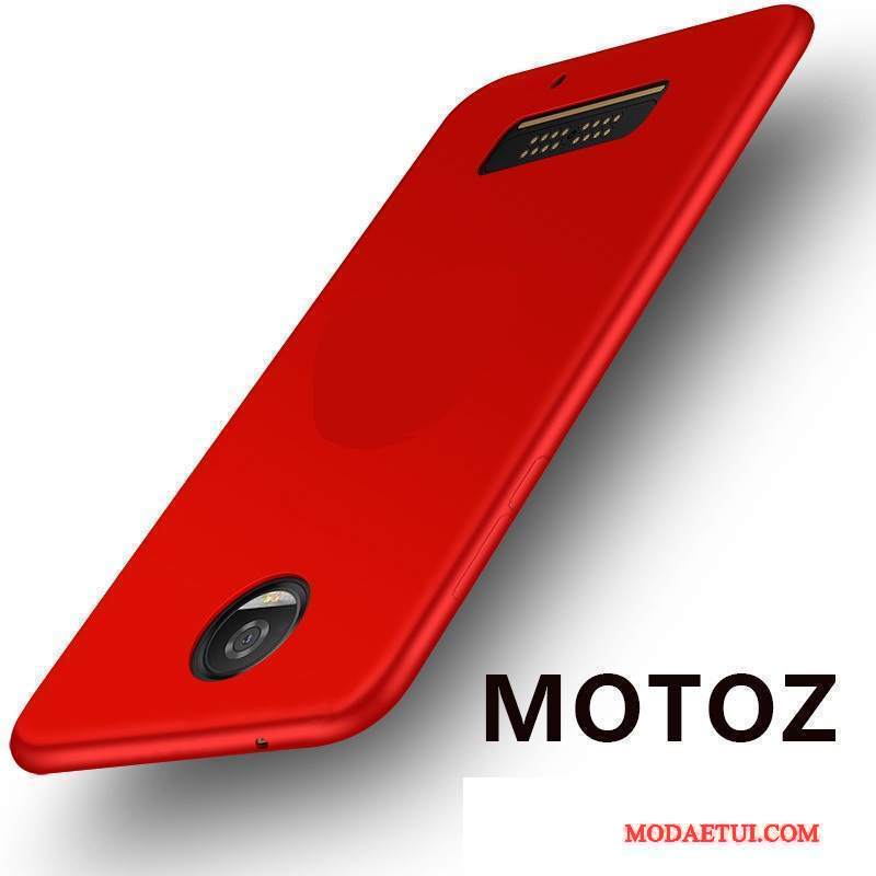 Futerał Moto Z Miękki Czerwony Anti-fall, Etui Moto Z Torby Na Telefon