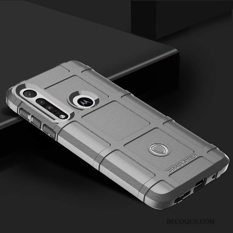Futerał Motorola One Macro Torby Czarny Dla Grubych, Etui Motorola One Macro Ochraniacz Anti-fallna Telefon