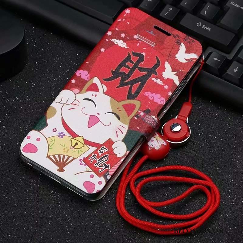Futerał Redmi Note 6 Pro Kreatywne Czerwony Cienka, Etui Redmi Note 6 Pro Pokrowce Purpurowy Czerwony Netto