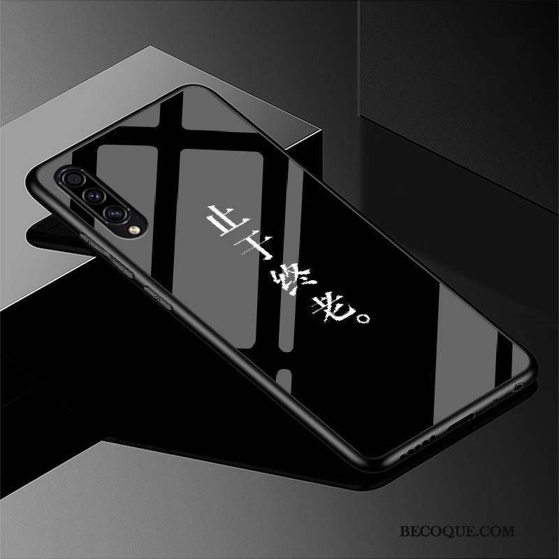Futerał Samsung Galaxy A30s Moda Na Telefon Anti-fall, Etui Samsung Galaxy A30s Silikonowe Szkło Czarny