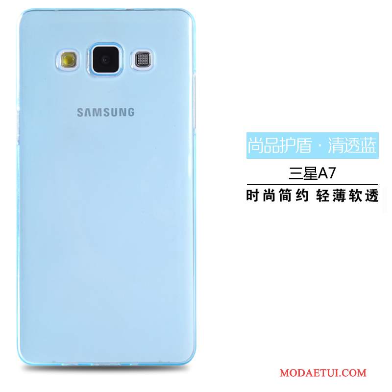 Futerał Samsung Galaxy A5 2015 Miękki Białyna Telefon, Etui Samsung Galaxy A5 2015 Ochraniacz Przezroczysty Lekki I Cienki