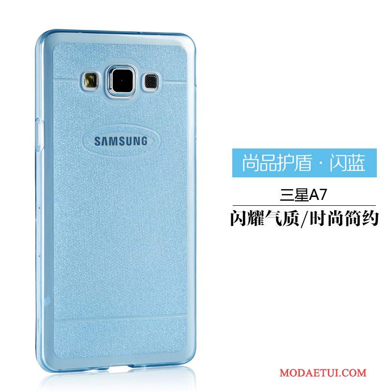 Futerał Samsung Galaxy A5 2015 Miękki Białyna Telefon, Etui Samsung Galaxy A5 2015 Ochraniacz Przezroczysty Lekki I Cienki