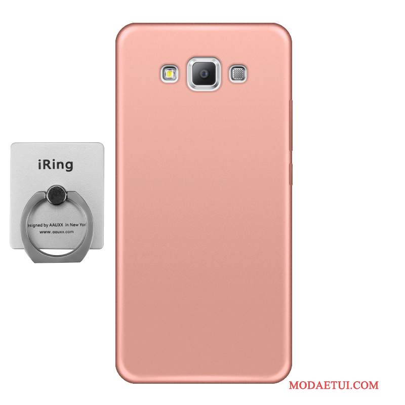 Futerał Samsung Galaxy A5 2015 Torby Na Telefon Ciemno Niebieski, Etui Samsung Galaxy A5 2015 Silikonowe Nubuku Proste