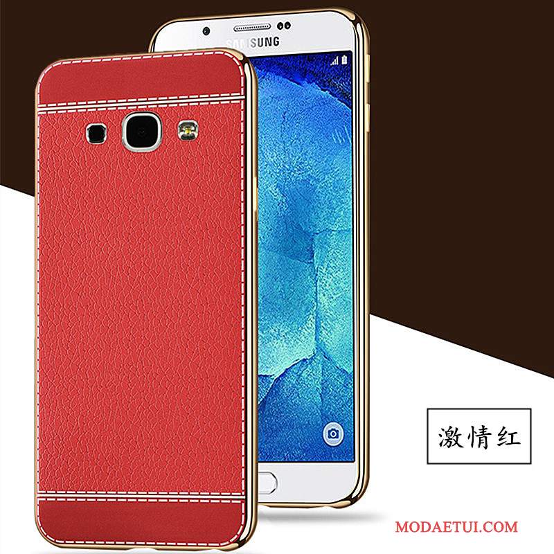 Futerał Samsung Galaxy A8 Kolor Poszycie Anti-fall, Etui Samsung Galaxy A8 Silikonowe Wzórna Telefon