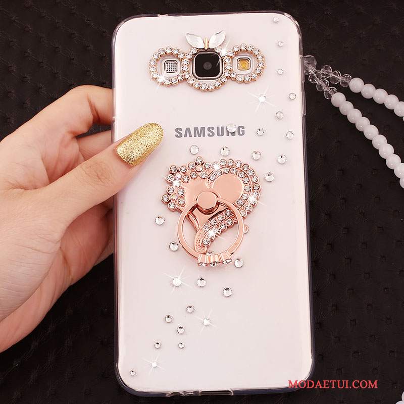 Futerał Samsung Galaxy A8 Torby Na Telefon Anti-fall, Etui Samsung Galaxy A8 Miękki Różowe
