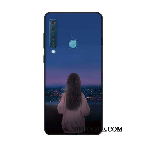 Futerał Samsung Galaxy A9 2018 Miękki Na Telefon Gazy, Etui Samsung Galaxy A9 2018 Ochraniacz Anti-fall Nubuku