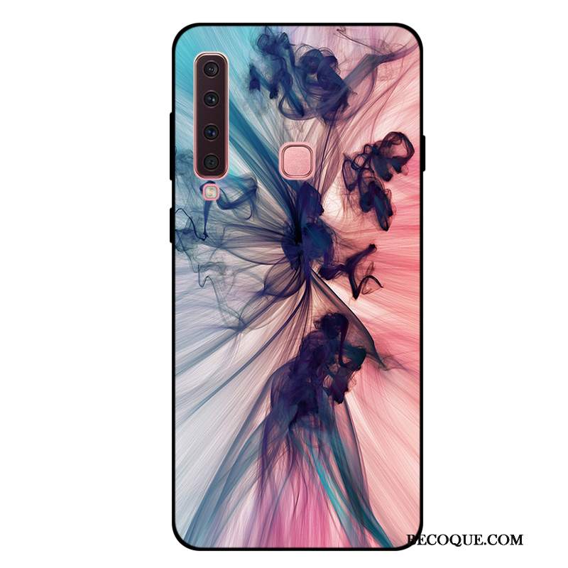 Futerał Samsung Galaxy A9 2018 Miękki Świeżyna Telefon, Etui Samsung Galaxy A9 2018 Torby Dostosowane Różowe