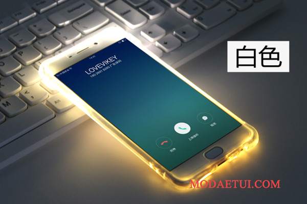 Futerał Samsung Galaxy A9 Silikonowe Różowe Anti-fall, Etui Samsung Galaxy A9 Miękki Przezroczystyna Telefon