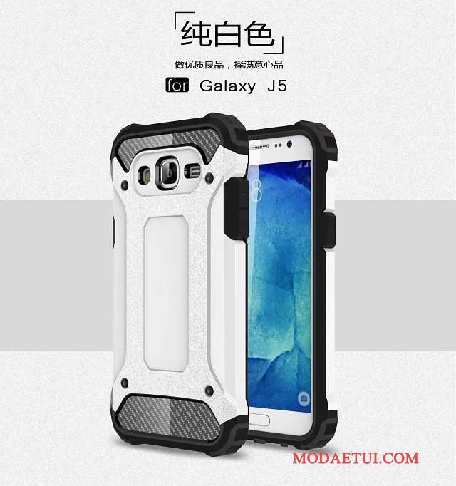 Futerał Samsung Galaxy J5 2015 Torby Na Telefon Anti-fall, Etui Samsung Galaxy J5 2015 Ochraniacz Zielony Pancerz