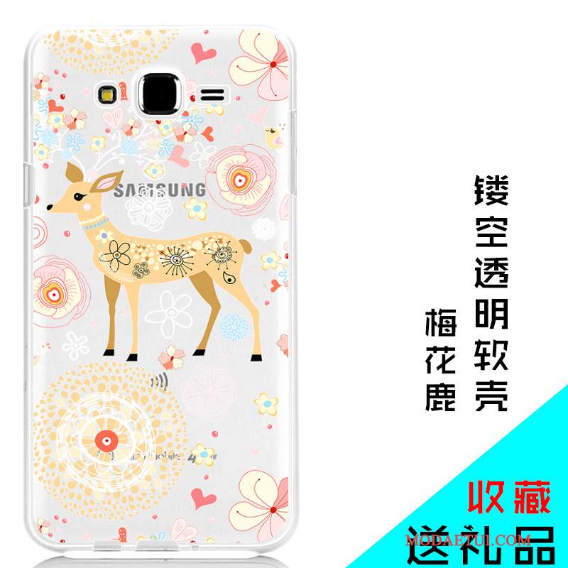 Futerał Samsung Galaxy J7 2015 Ochraniacz Na Telefon Przezroczysty, Etui Samsung Galaxy J7 2015 Miękki
