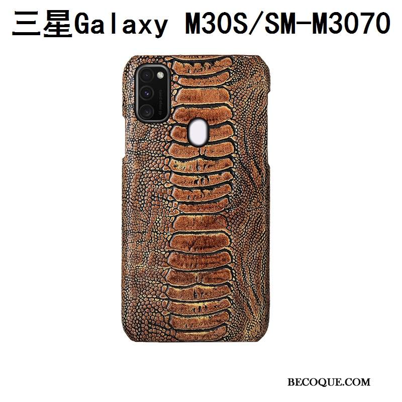 Futerał Samsung Galaxy M30s Skóra Anti-fall Ptak, Etui Samsung Galaxy M30s Moda Na Telefon Dostosowane