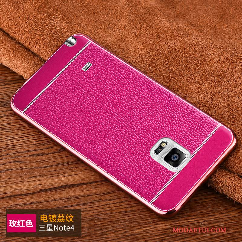 Futerał Samsung Galaxy Note 4 Kolor Osobowośćna Telefon, Etui Samsung Galaxy Note 4 Silikonowe Anti-fall Tendencja