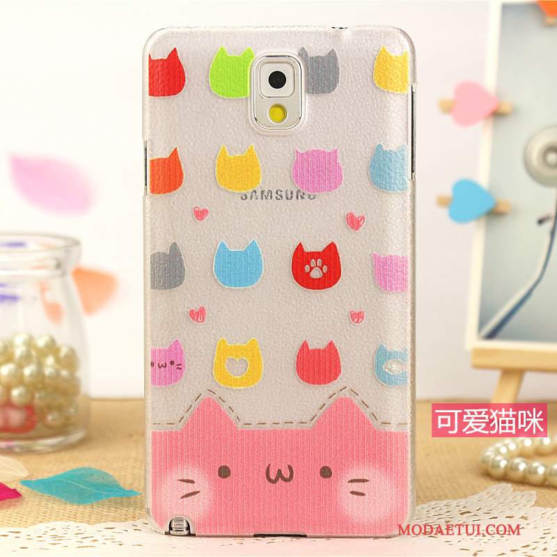 Futerał Samsung Galaxy Note 4 Kreskówka Wzór Trudno, Etui Samsung Galaxy Note 4 Skóra Różowena Telefon