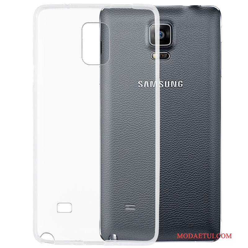 Futerał Samsung Galaxy Note 4 Silikonowe Tendencja Cienka, Etui Samsung Galaxy Note 4 Miękki Na Telefon Złoto