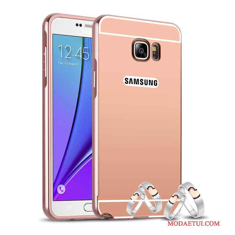Futerał Samsung Galaxy Note 5 Metal Granicana Telefon, Etui Samsung Galaxy Note 5 Ochraniacz Anti-fall Złoto