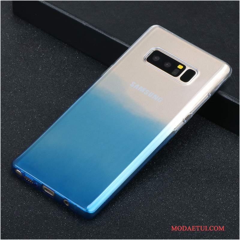 Futerał Samsung Galaxy Note 8 Kreatywne Purpurowyna Telefon, Etui Samsung Galaxy Note 8 Silikonowe Cienka Nowy